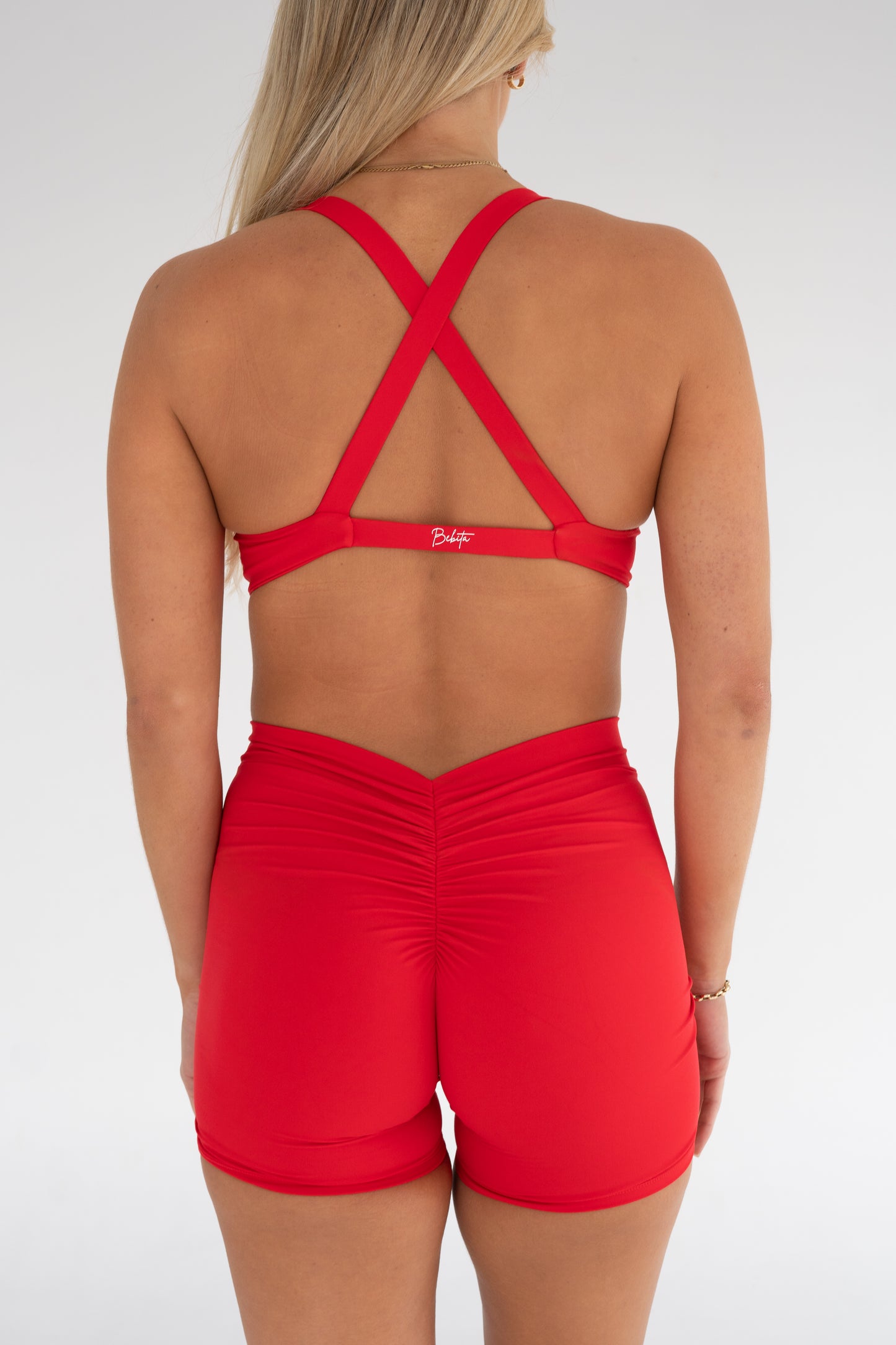 Twist Bra | Red