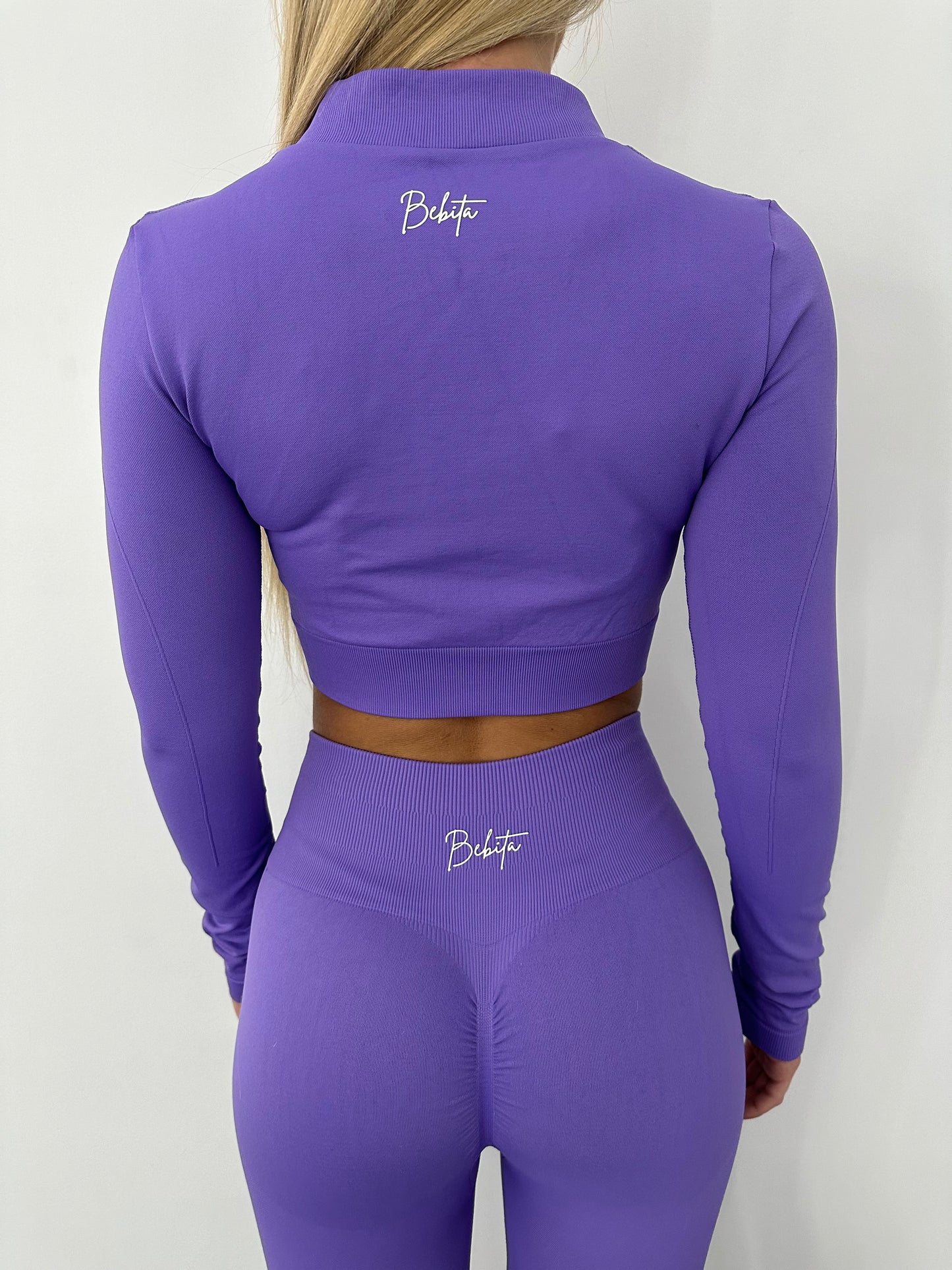 Essential Zip Jacket | Purple