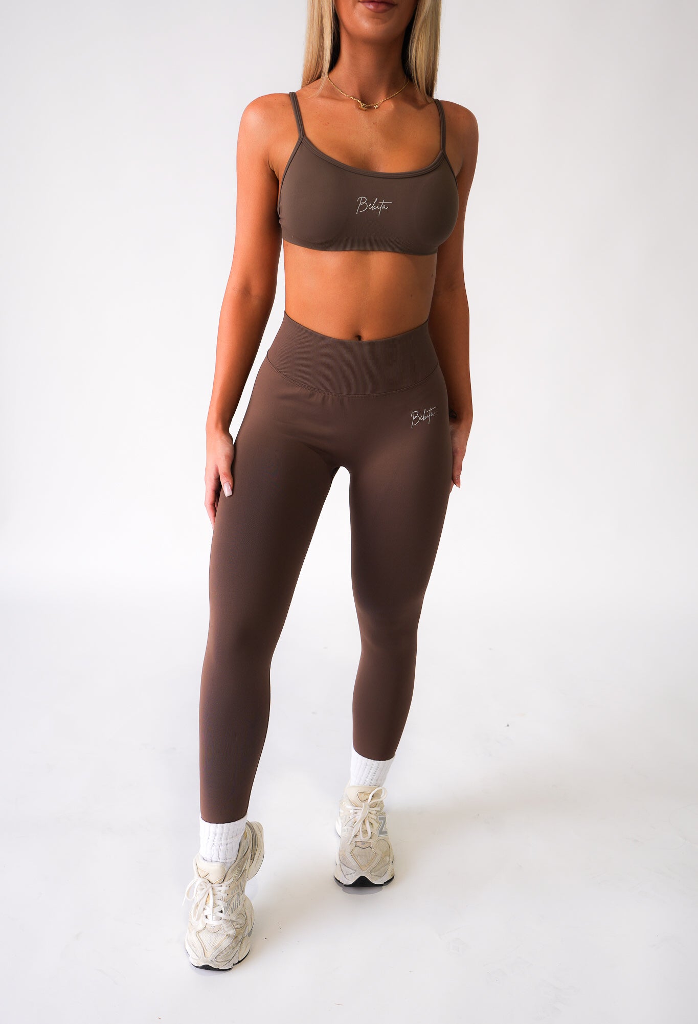 Core Sports Bra | Brown