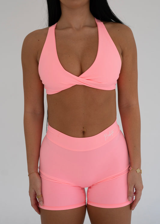 Twist Bra | Pink