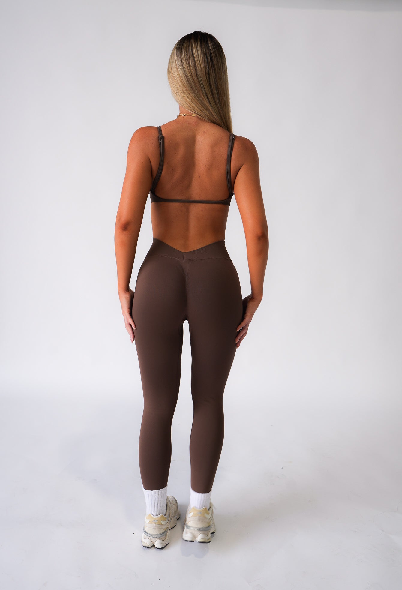 Core Sports Bra | Brown